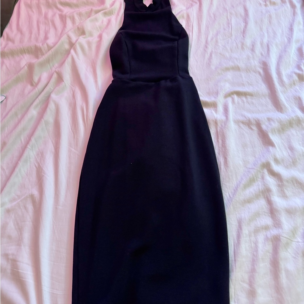 Elegant Black Sleeveless Dress